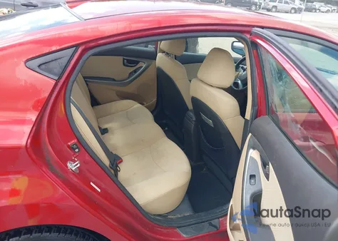 2012 Hyundai Elantra Gls (Ulsan Plant) из США, поврежденный, VIN KMHDH4AEXCU439873